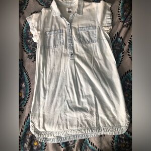 Old navy light wash denim dress